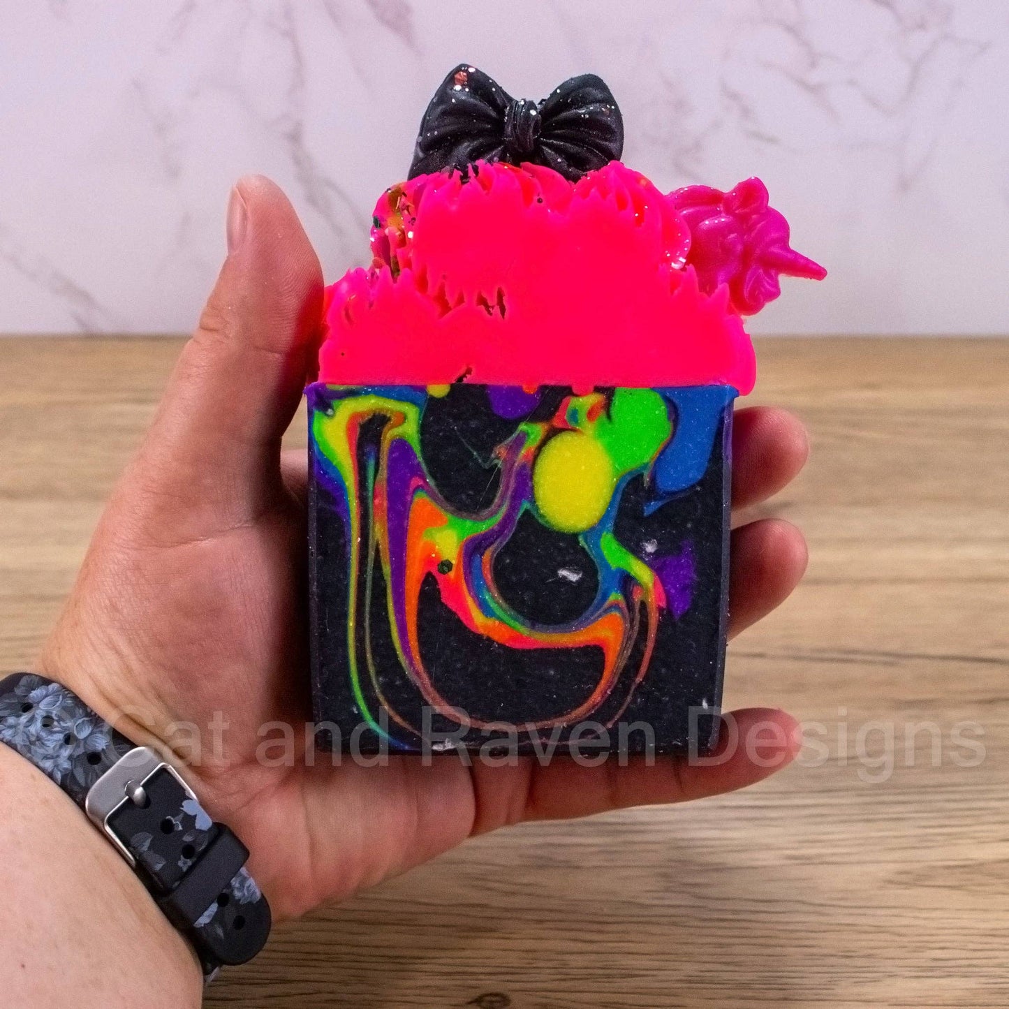 Keep on Dancing frosted soap