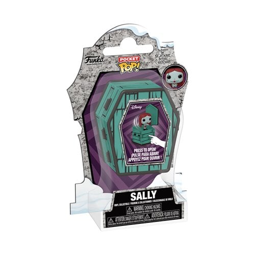 The Nightmare Before Christmas Coffin Pocket POPper Mini-Figure- SALLY