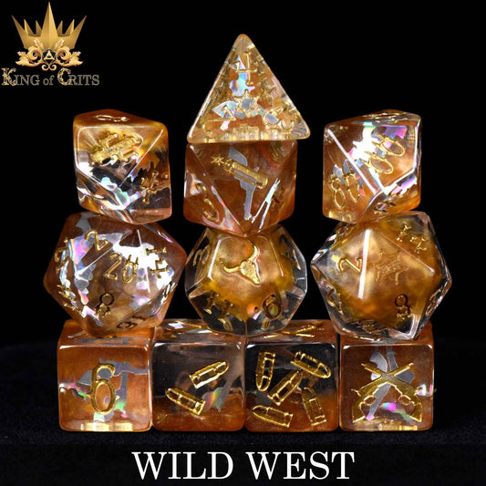 Wild West - 11 Dice Set