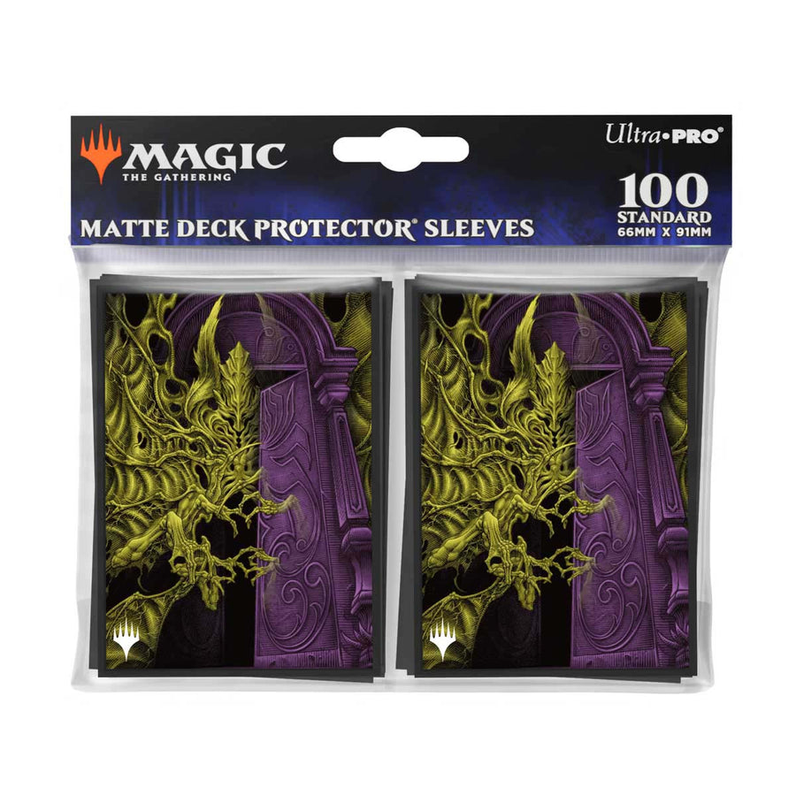 Duskmourn Valgavoth, Terror Eater (Double Exposure Alt) 100ct Deck Protector Sleeves