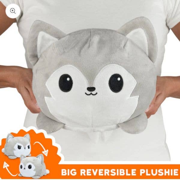 Tee-Turtle - The Big 10" Fox - Plush Reversible Plushies