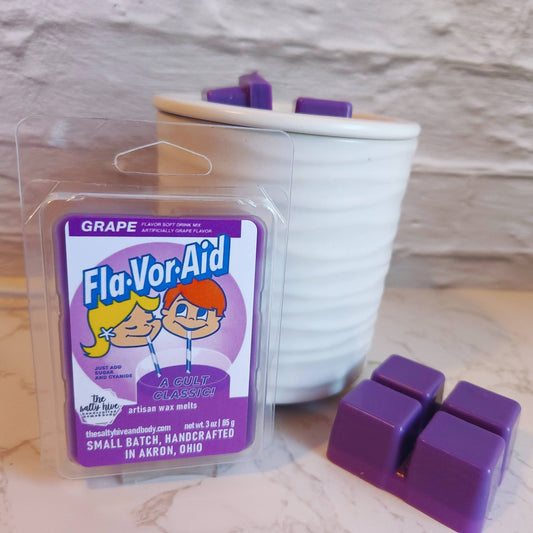Cult Classic wax melts, true crime, grape
