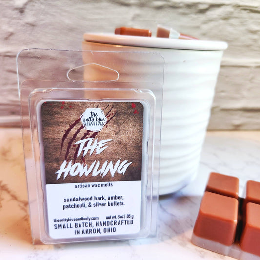 The Howling horror wax melts, sandalwood patchouli amber