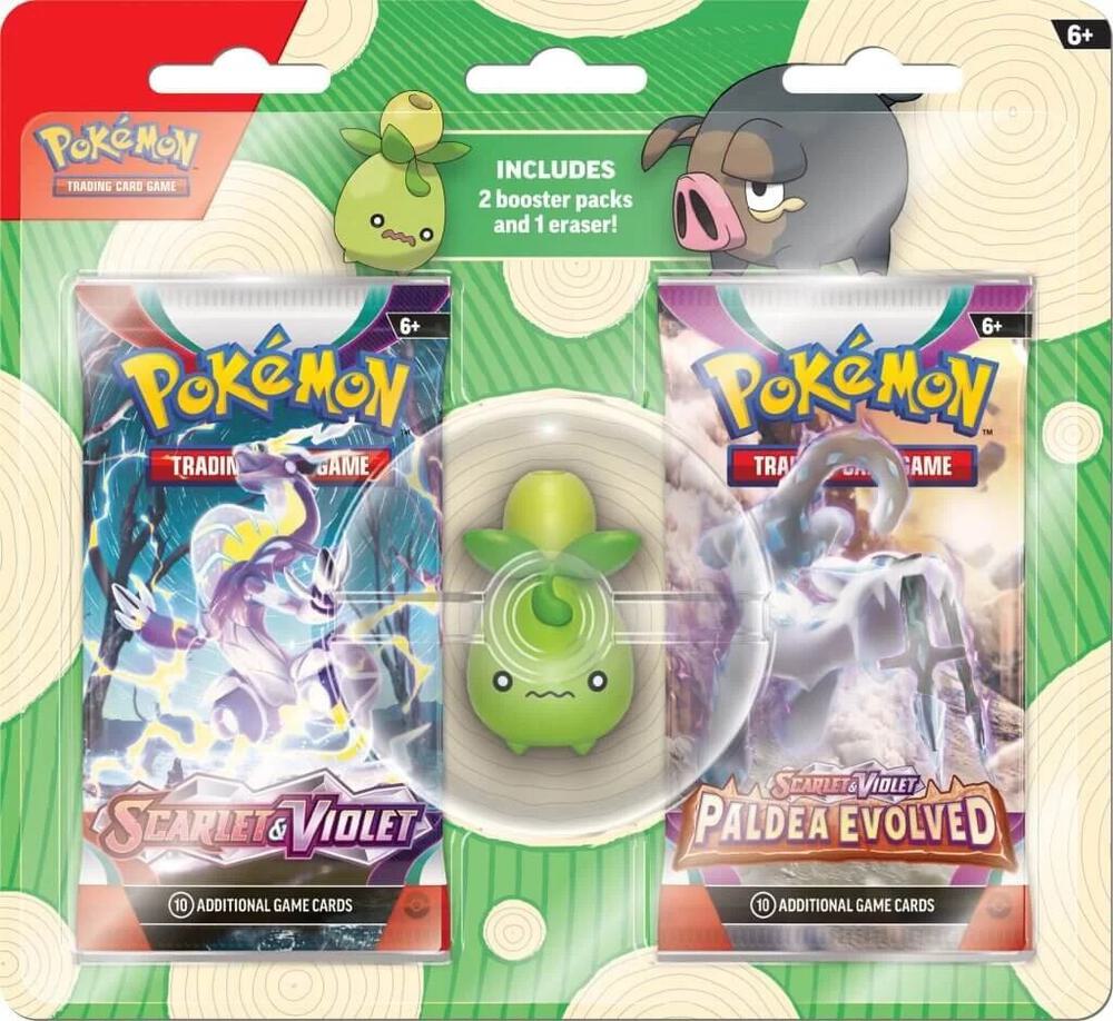 Pokemon Back to School: Eraser Blister (Scarlet and Violet)