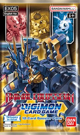 Digimon Animal Colosseum Booster Packs