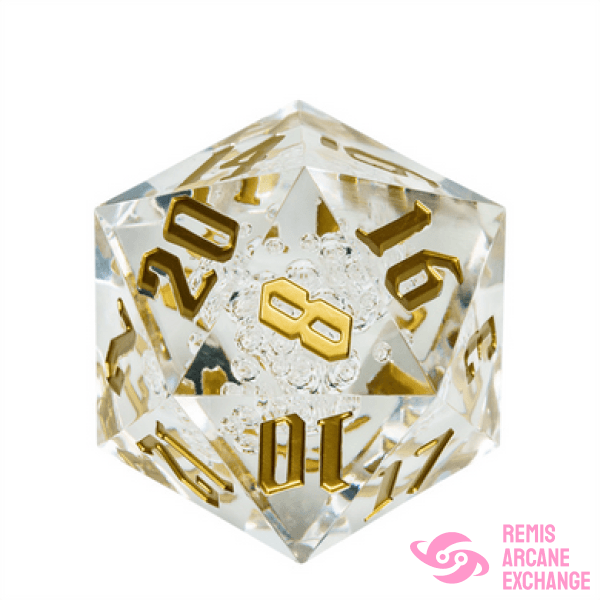 55Mm Titan D20 - Sharp Edge Gold Bubbles
