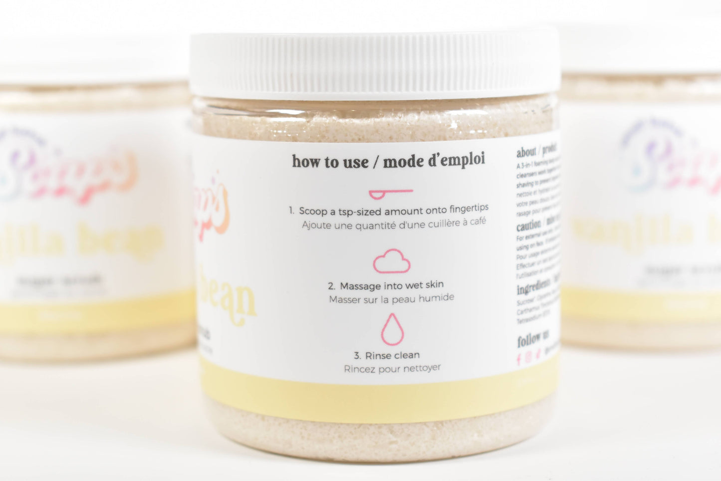 Vanilla Bean Sugar Scrub