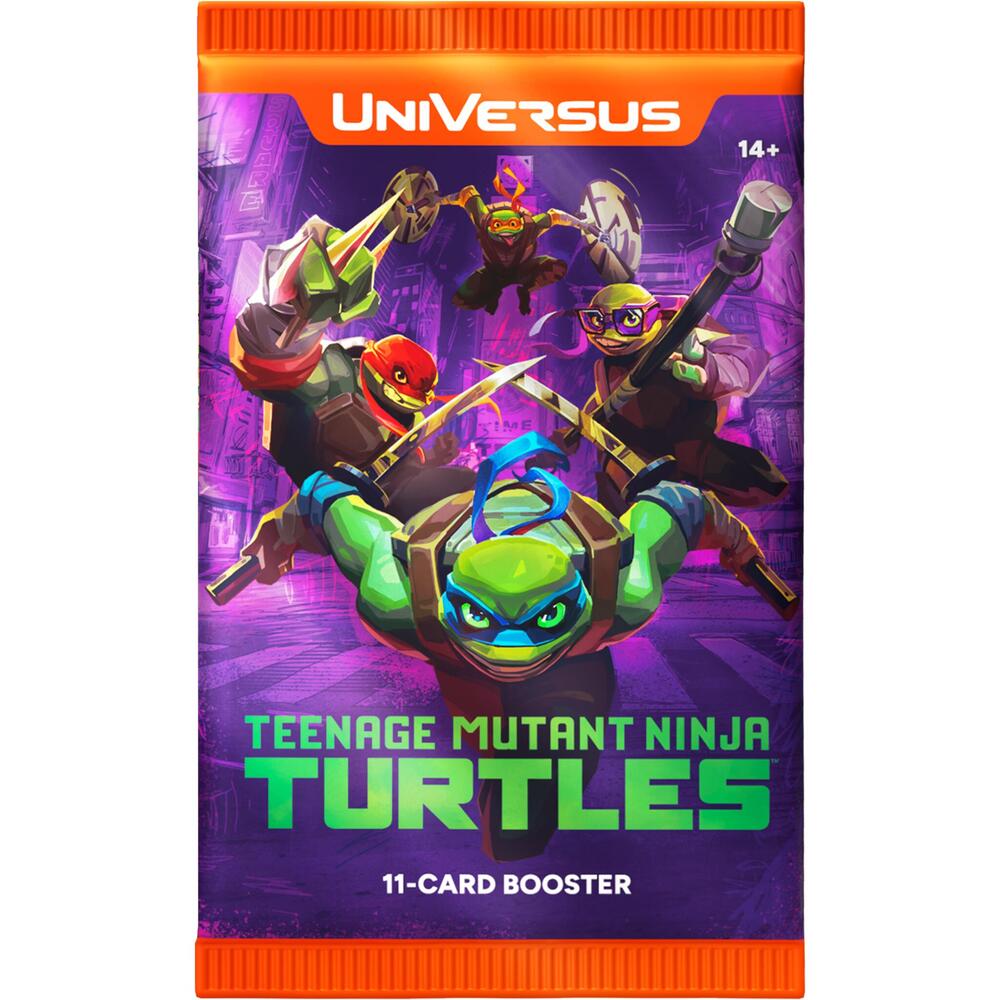 UNIVERSUS CCG: TEENAGE MUTANT NINJA TURTLES BOOSTER PACK