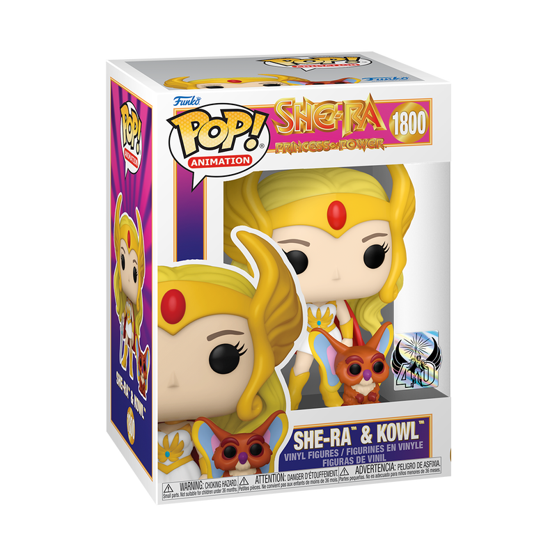 Pop! & Buddy She-Ra & Kowl (40th Anniversary)