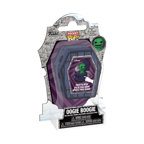 The Nightmare Before Christmas Coffin Pocket POPper Mini-Figure- OOGIE BOOGIE