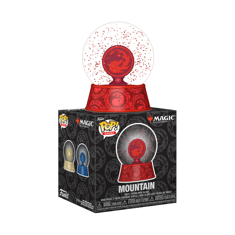 Magic:The Gathering Mini Glitter Globes - Mountain