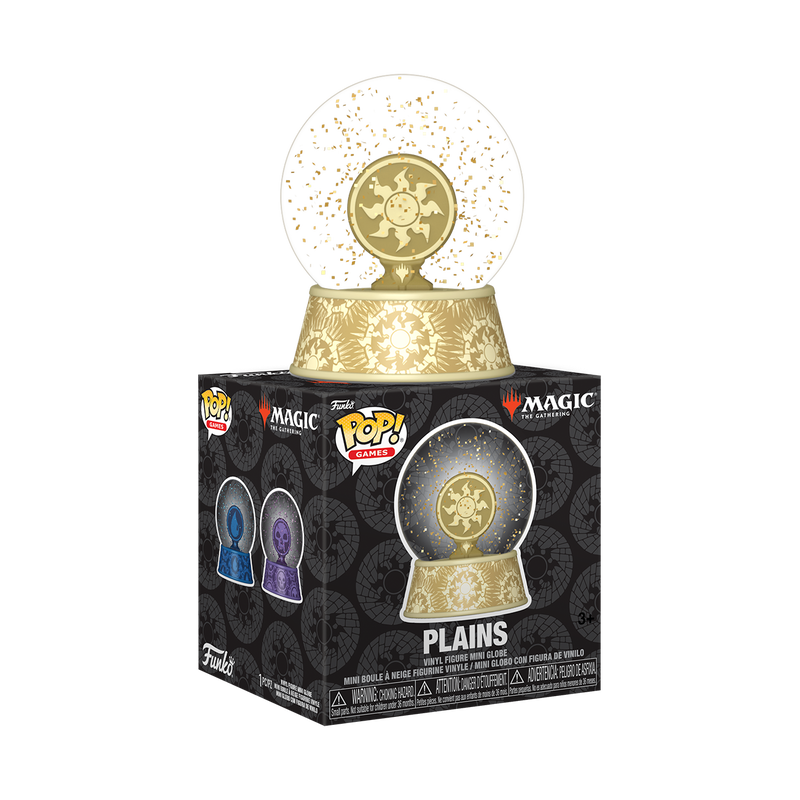 Magic:The Gathering Mini Glitter Globes - Plains