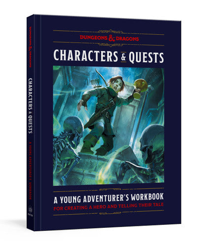 D&D 5E: Characters and Quests: A Young Adventurer's Workbook