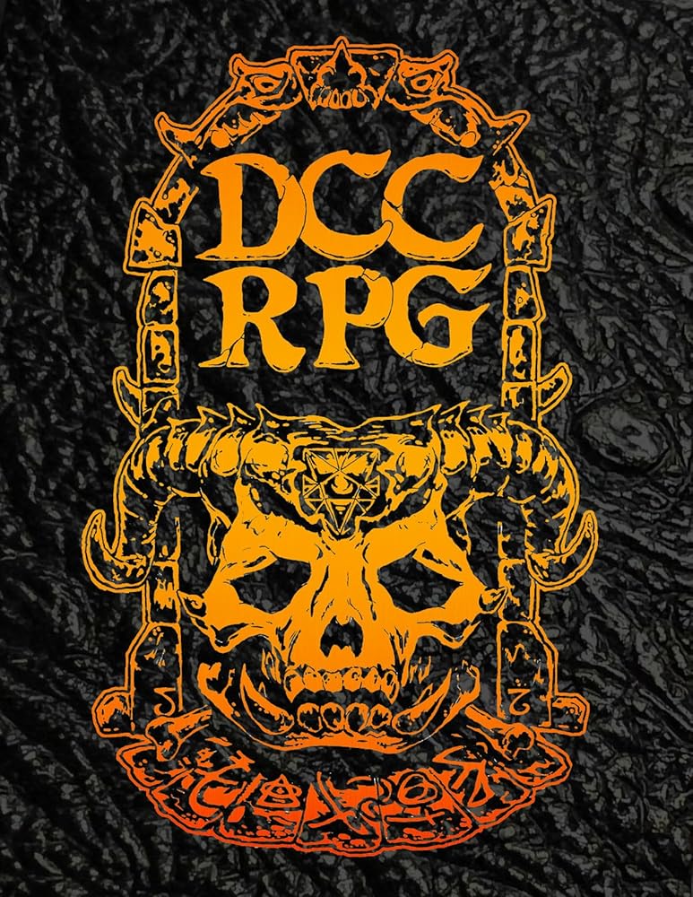Dungeon Crawl Classics Core Rulebook―Demon Skull Monster Hide Edition cover image