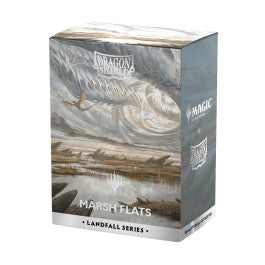 Dragon Shields: (100) Matte Dual Art: Marsh Flats