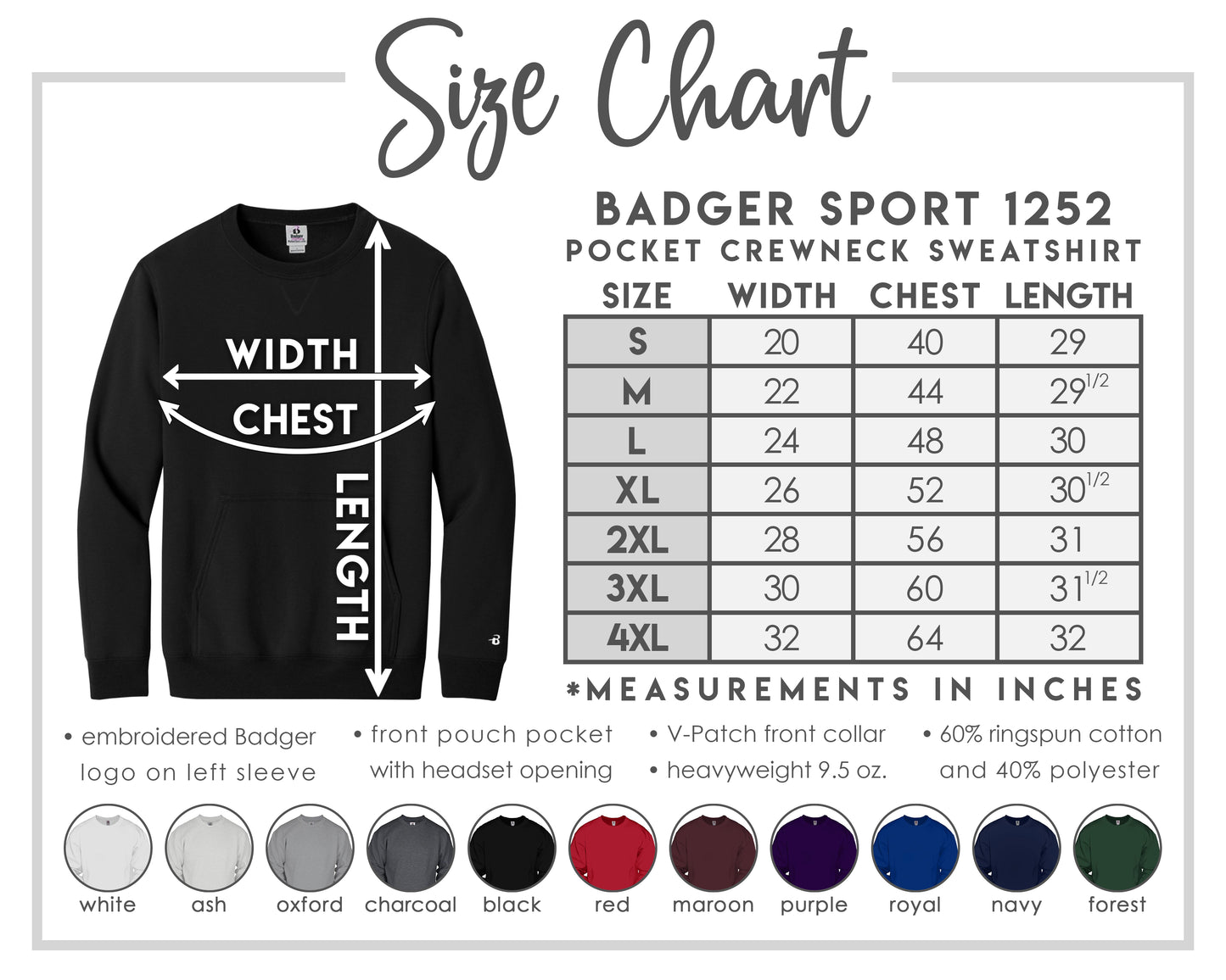 Fluidsolution Crewneck Sweatshirt with Pouch