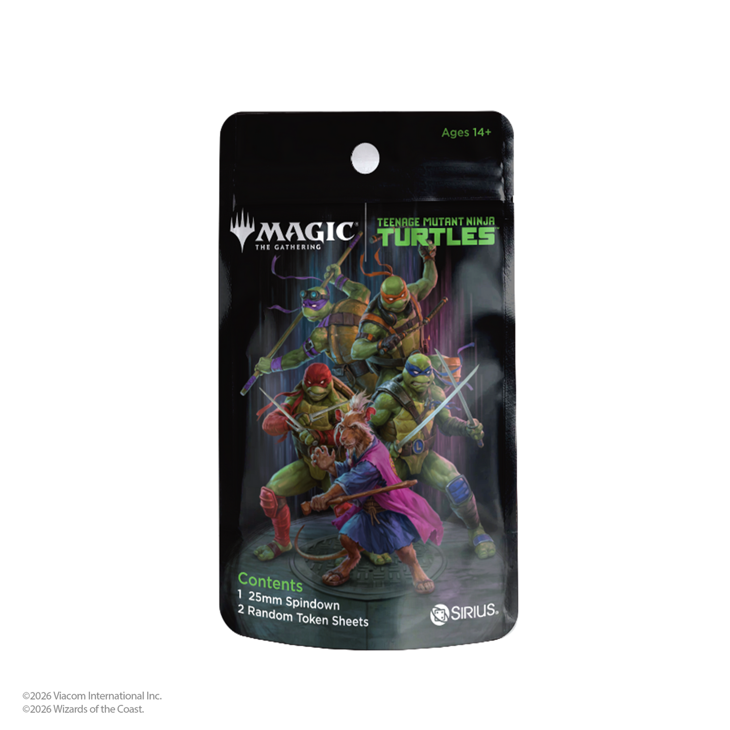 Sirius Dice MTG Teenage Mutant Ninja Turtles Treasure Pack