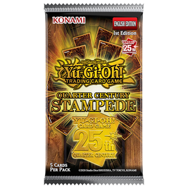 Yu-Gi-Oh! Quarter Century Stampede Booster Pack