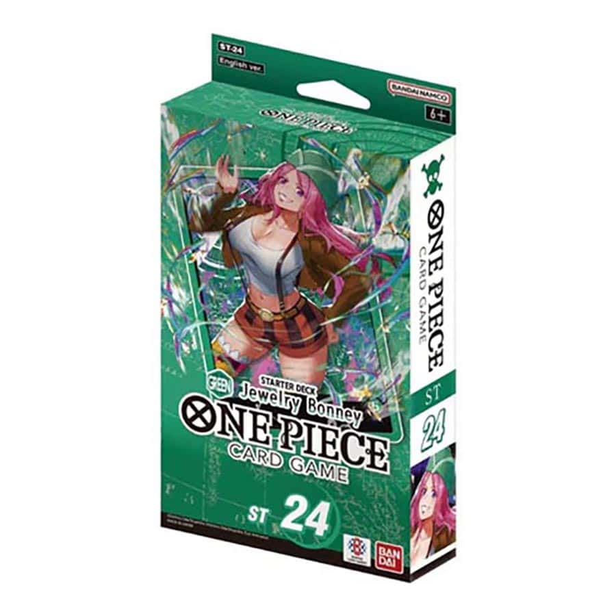 ONE PIECE TCG: JEWELRY BONNEY STARTER DECK (GREEN ST-24)