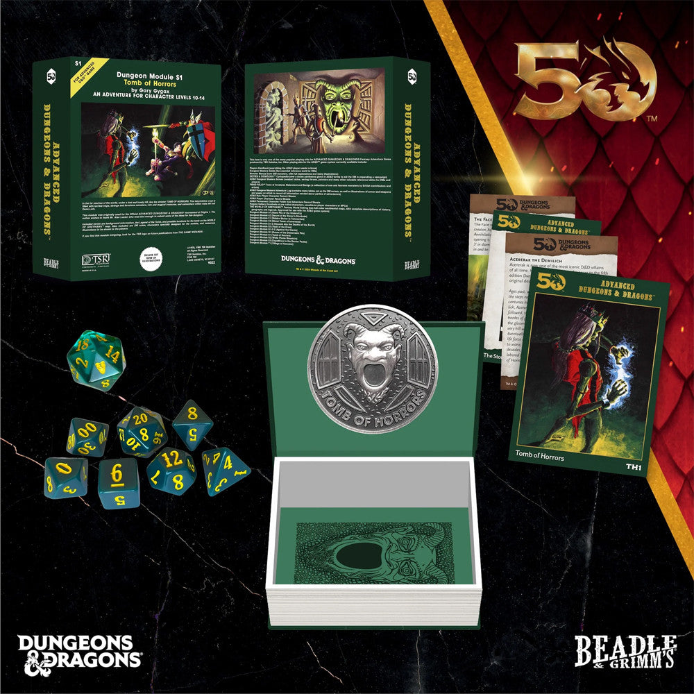 Beadle and Grimm's D&D Classic Module Dice Collection: Tomb of Horrors