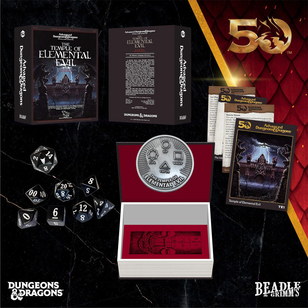 Beadle and Grimm's D&D Classic Module Dice Collection: Temple of Elemental Evil