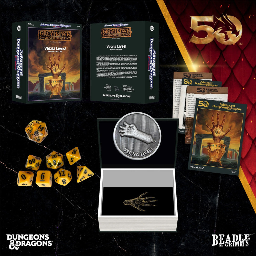 Beadle and Grimm's D&D Classic Module Dice Collection: Vecna Lives
