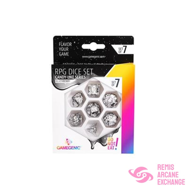 Candy-Like Series Blackberry Rpg Dice Set (7)