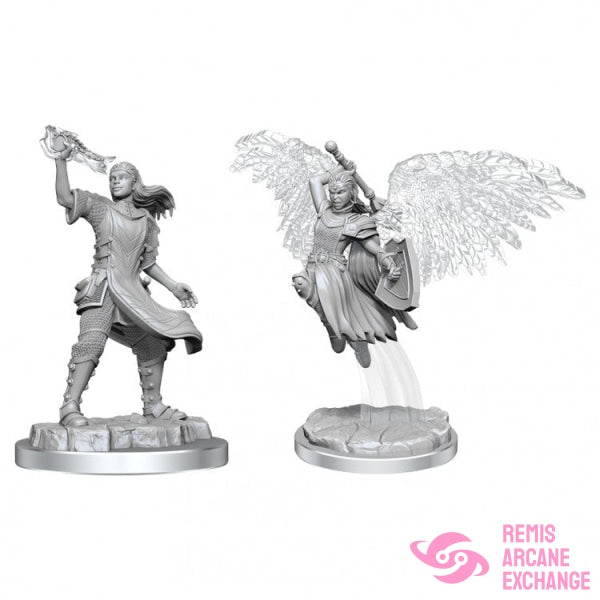 D&D Nolzurs Mavelous Unpainted Miniatures: W20 Aasimar Cleric Female Role Playing Games