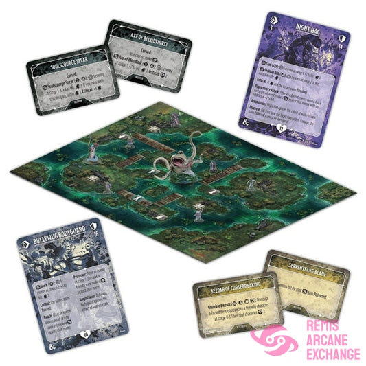 D&D: Onslaught: Nightmare Of The Frogmire Coven - Maps & Monsters Expansion Role Playing Games