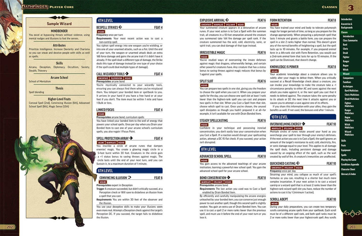 Pathfinder Player Core: 8.5 x 11 x 1.25 / Hardcover / 464