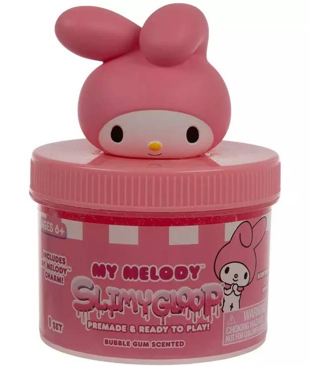 HELLO KITTY MY MELODY TOPPER SLIME JAR