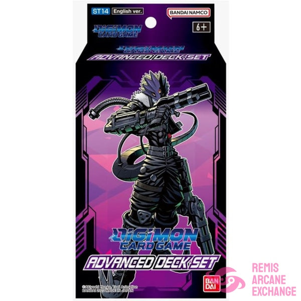 Digimon Tcg: Beelzemon Advanced Deck Set