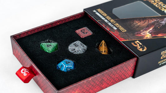 FanRoll: D&D 50th Anniversary - Modern Holmes Inspired Set of 5