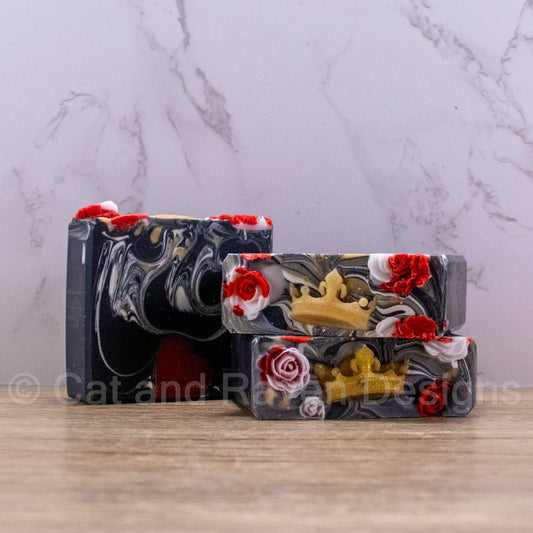 Painting the Roses bar soap