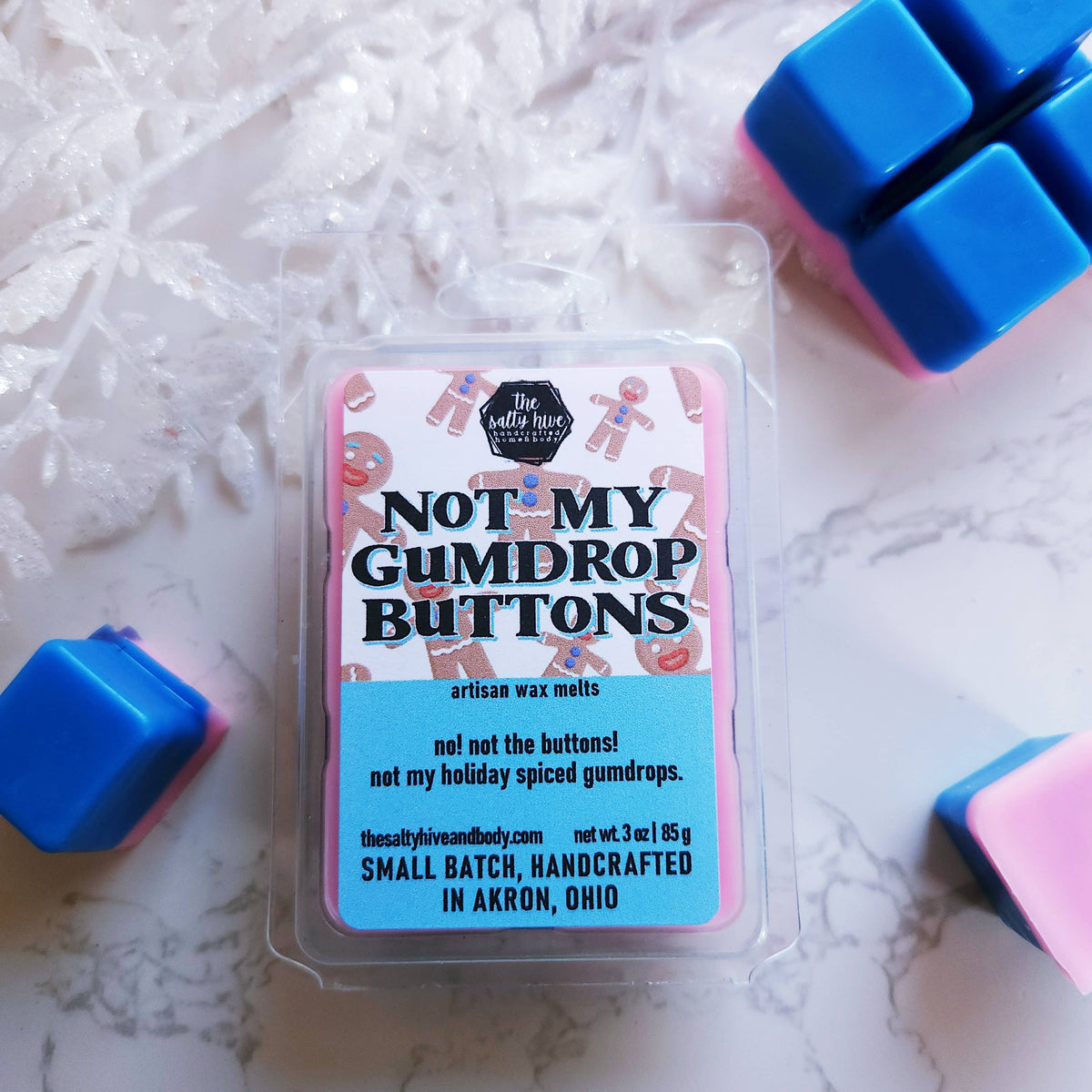 Not My Gumdrop Buttons wax melts, christmas cinnamon