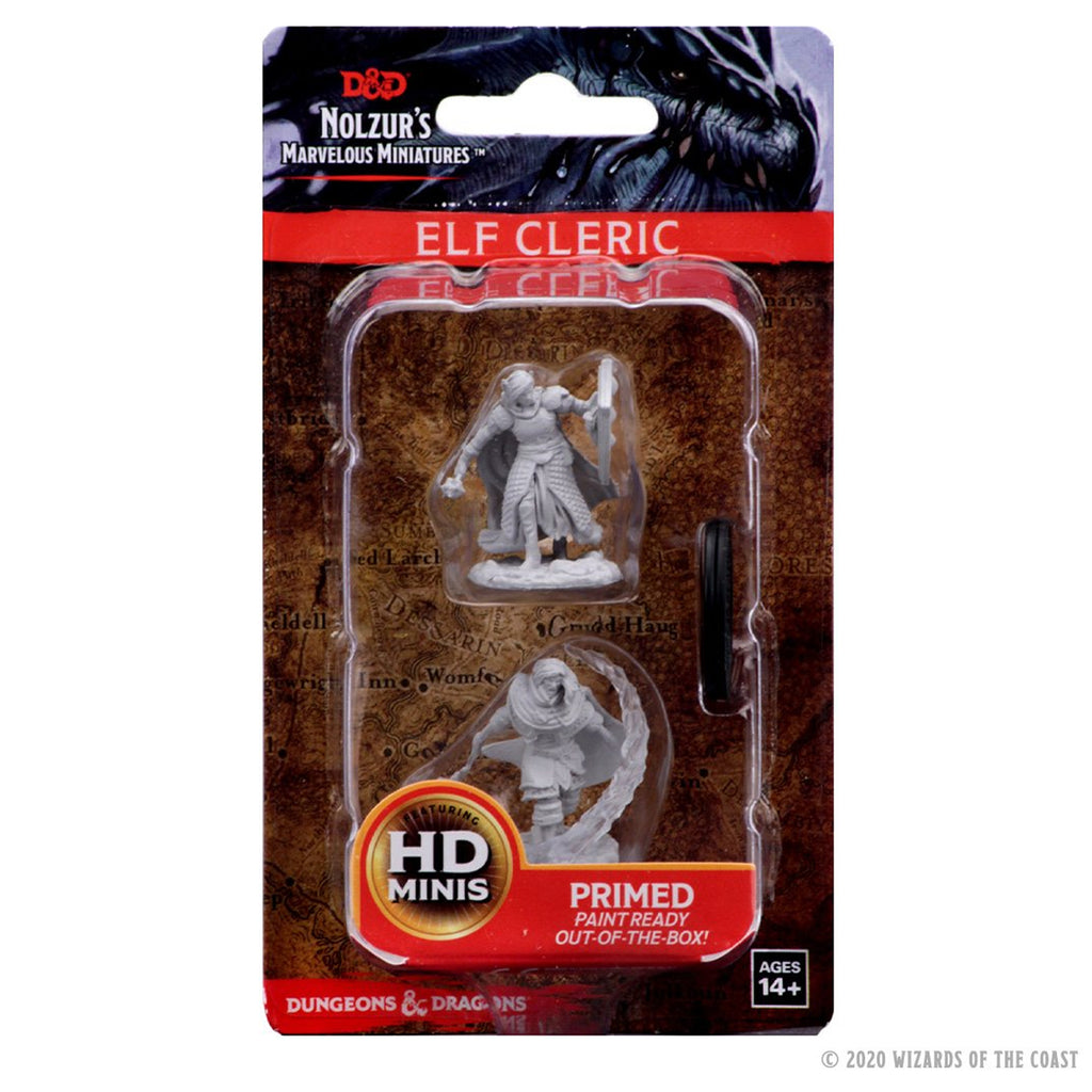 WizKids D&D Nolzur's Marvelous Miniatures: Elf Cleric Male