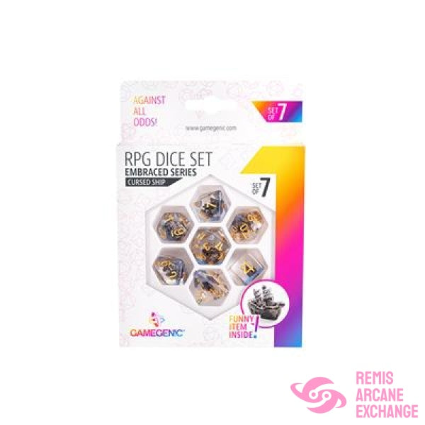 Embraced Series Cursed Ship Rpg Dice Set (7)