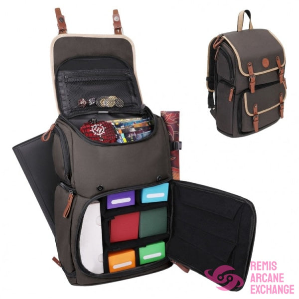 Enhance: Design Card Backpack Gray