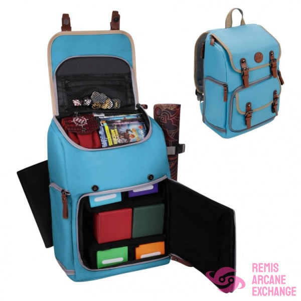 Enhance: Design Card Backpack Mid Size Blue