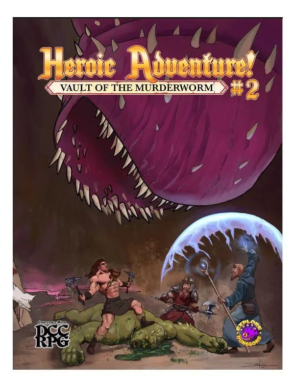 Heroic Adventure! Vault of the Murderworm