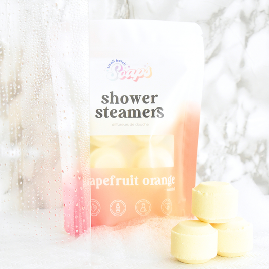 Grapefruit Orange Shower Steamers: 6-Pack