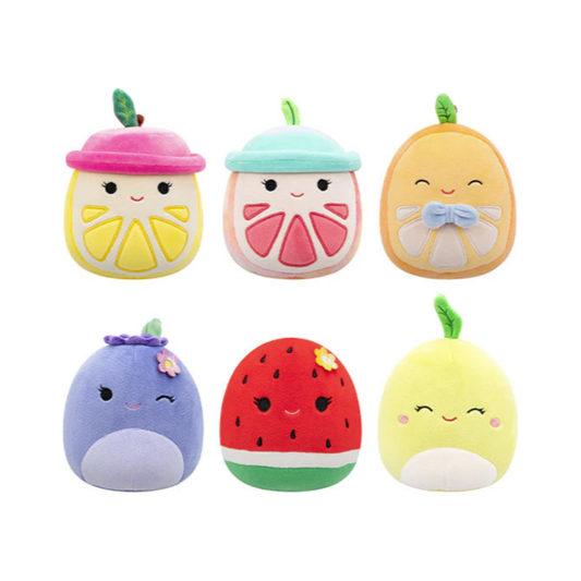 Squishmallow Plush Toy 5" Scented Mystery Bag Fruit Squad