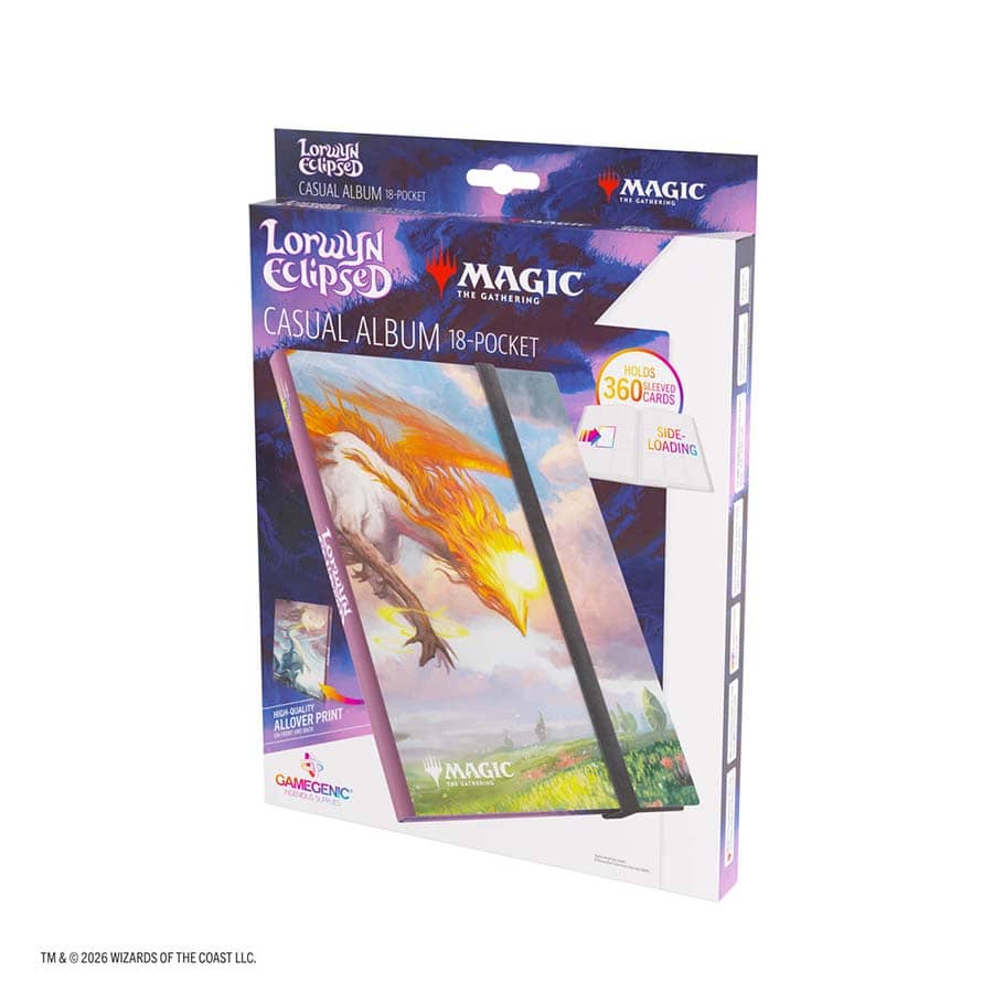 GAMEGENIC: MAGIC THE GATHERING: ECL LORWYN ECLIPSED: CASUAL ALBUM 18-POCKET : EIRDU CARRIER OF DAWN AND ISILU CARRIER OF TWILIGHT