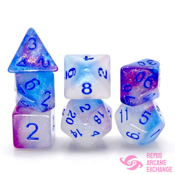 Glow In The Dark - Glowing Memory Rpg Dice Set