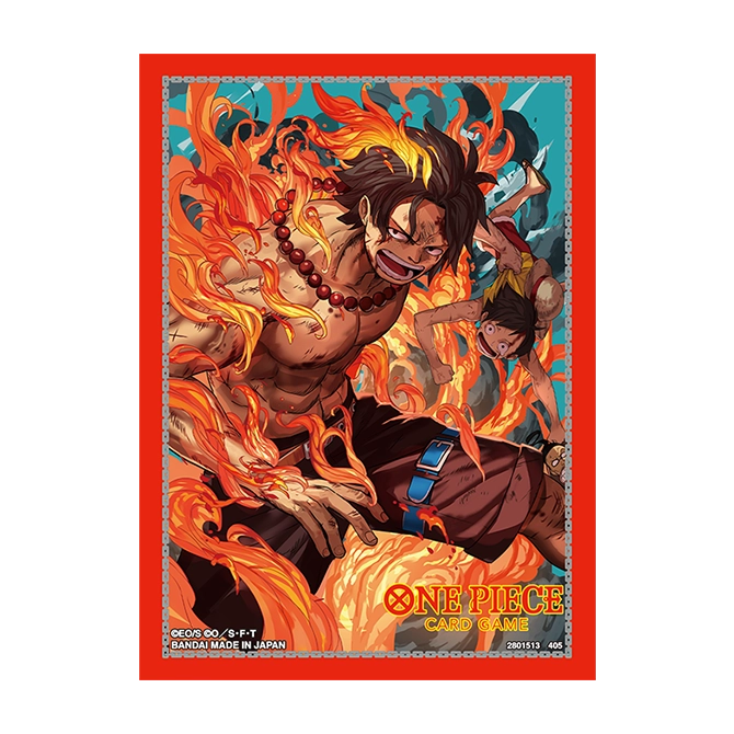 One Piece Card Game Official Sleeves: Portgas.D.Ace