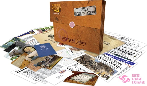 Murder Mystery Party: Case Files - Underwood Cellar