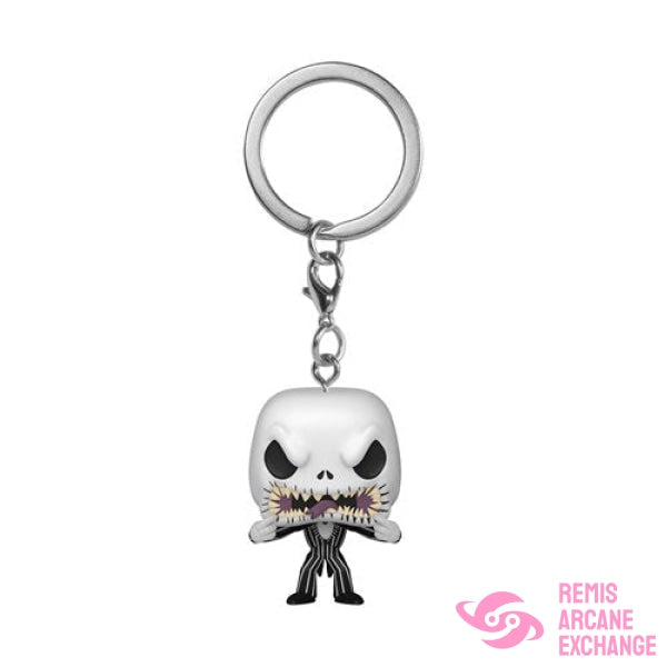 Nightmare Before Christmas Jack Scary Face Pocket Pop! Key Chain
