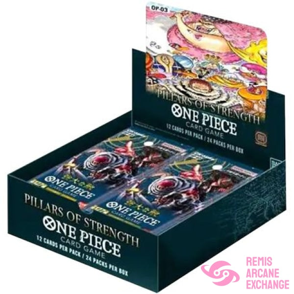 One Piece Tcg: Pillars Of Strength Booster Box
