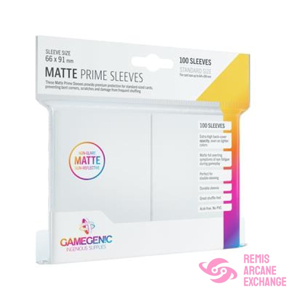 Prime Double Sleeving Pack - White (100)