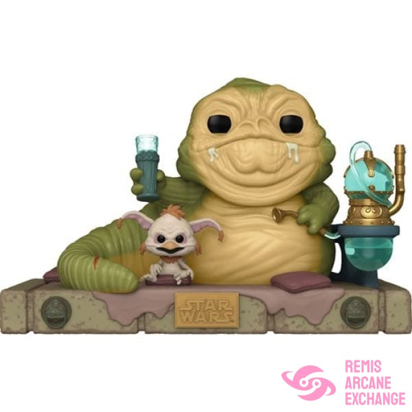 Return Of The Jedi 40Th Anniversary Jabba And Salacious Crumb Deluxe Pop! Vinyl Figure